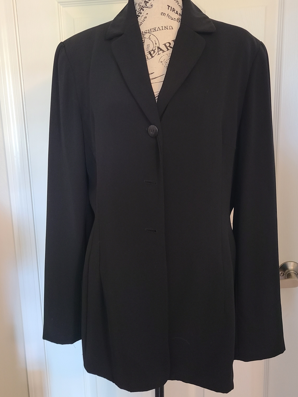 New York & Company Black Tailored Women's Blazer